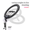 Ring Light JMARY FM-21R Avec Trépieds