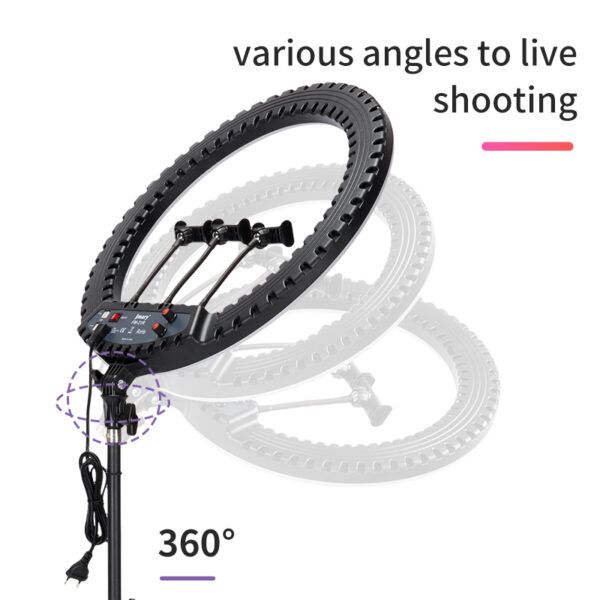 Ring Light JMARY FM-21R Avec Trépieds
