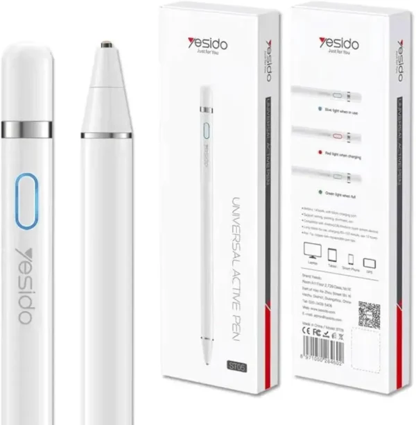 Stylo tactile pour Téléphones Android, IPhone Et IPad YESIDO ST05