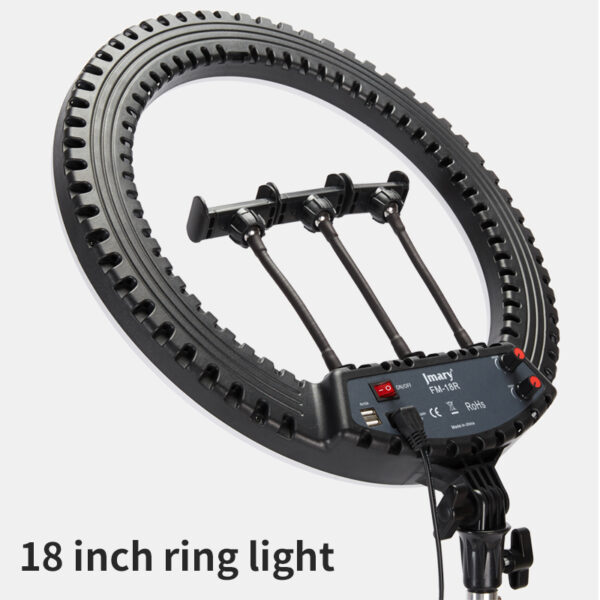 Ring Light JMARY FM-18R Avec Trépieds