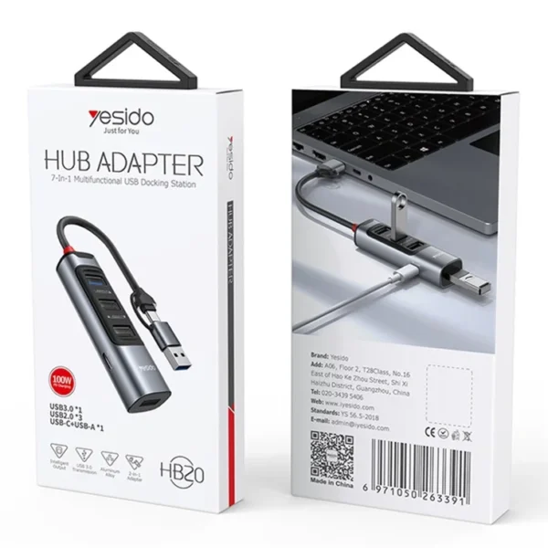 Hub YESIDO HB20 7in1