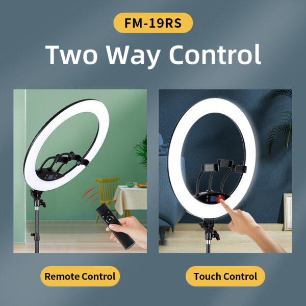 Ring Light JMARY FM-19R Avec Trépieds
