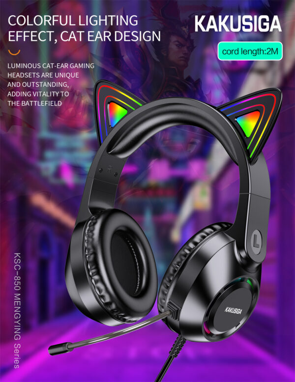 Casque Gaming KAKUSIGA KSC-850