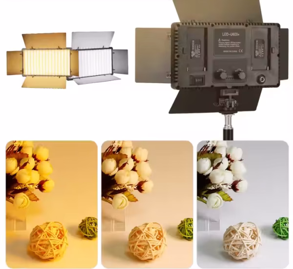 LED LIGHT KIT U800 avec Trépieds