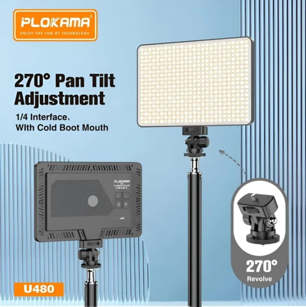 LED Light Plokama U480 Avec Trépieds