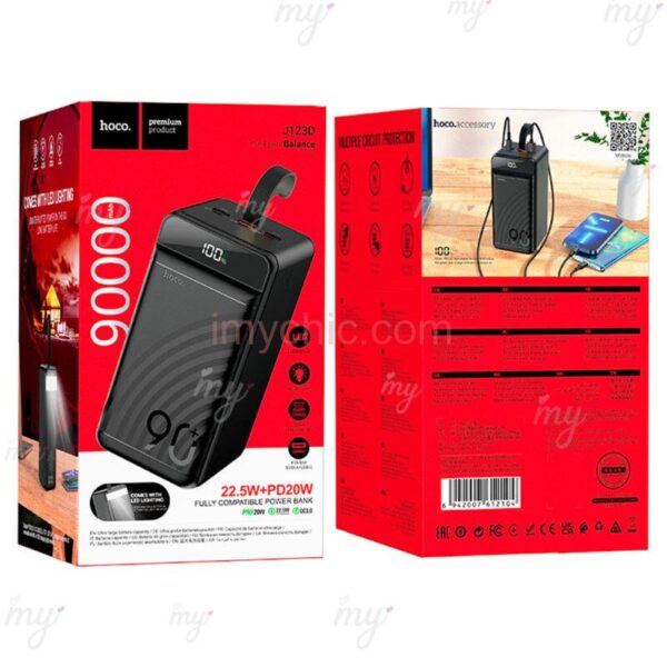 Power Bank hoco J123D 90000mAh