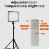 LED LIGHT JMARY 17RS Avec Trépieds