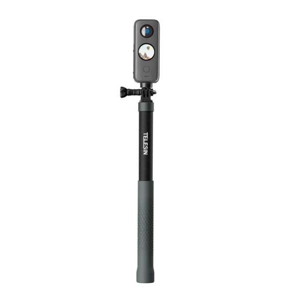 Perche Selfie Go Pro Fibre de Carbon Telesin