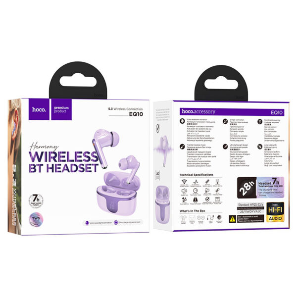 Kit main bluetooth HOCO EQ10