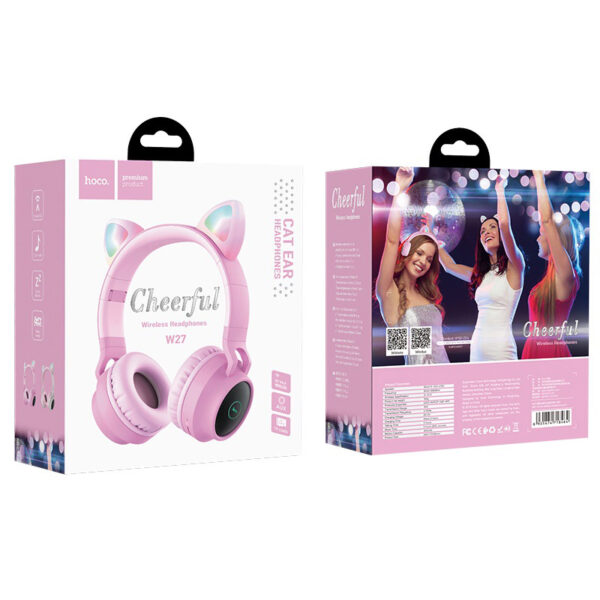 Casque bluetooth HOCO W27