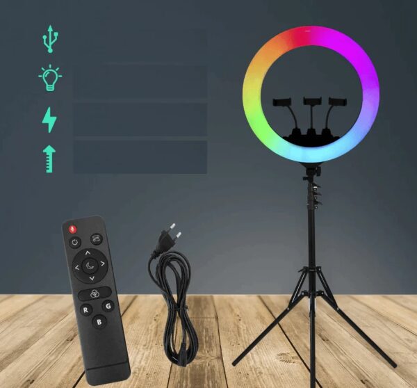 Ring Light RGB MJ56 Avec Trépieds