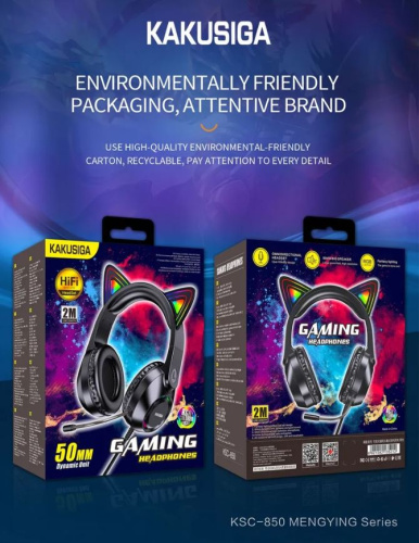 Casque Gaming KAKUSIGA KSC-850