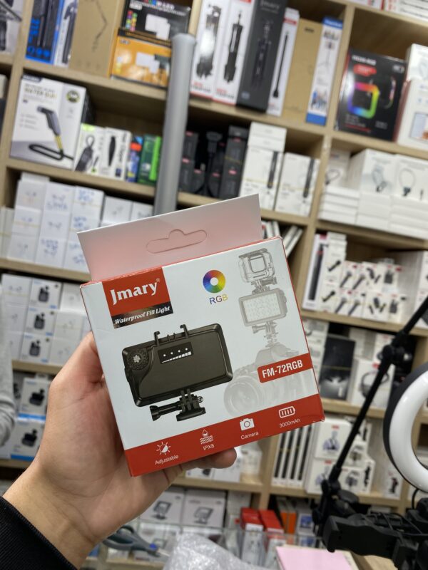إضاءة RGB احترافية مضادة للماء Jmary FM-72RGB